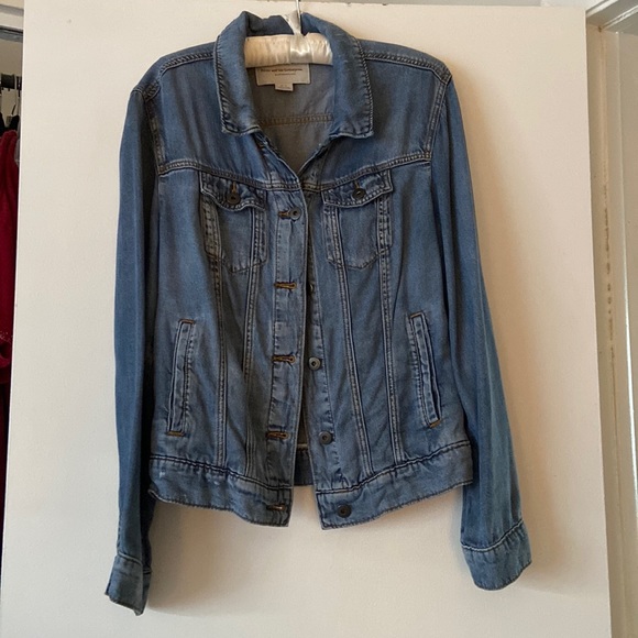 Anthro denim Jacket- made by Pilcro and the Letterpress - Picture 1 of 9